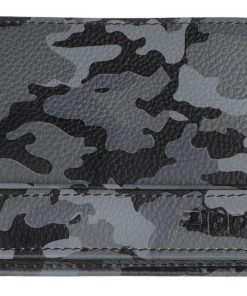 Cartera cuero camuflajhe